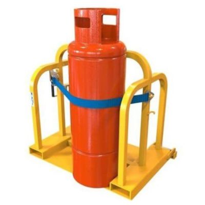 Gas Cylinder Handler For Forklifts